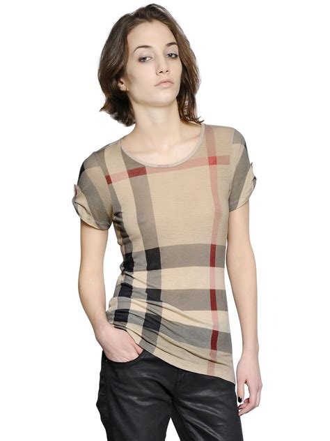 burberry t shirt models|female Burberry shirts on sale.